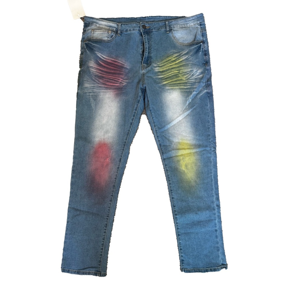 Splatter Paint Jeans